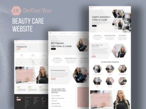 Beauty care website 1