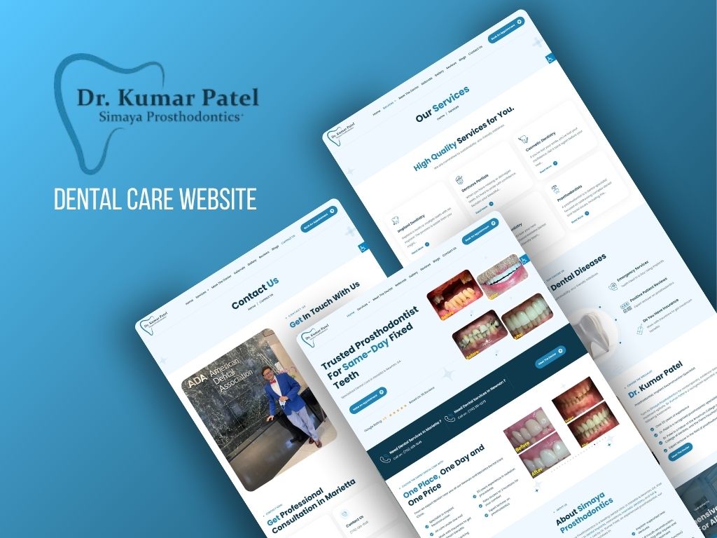 Dental Care website (2)