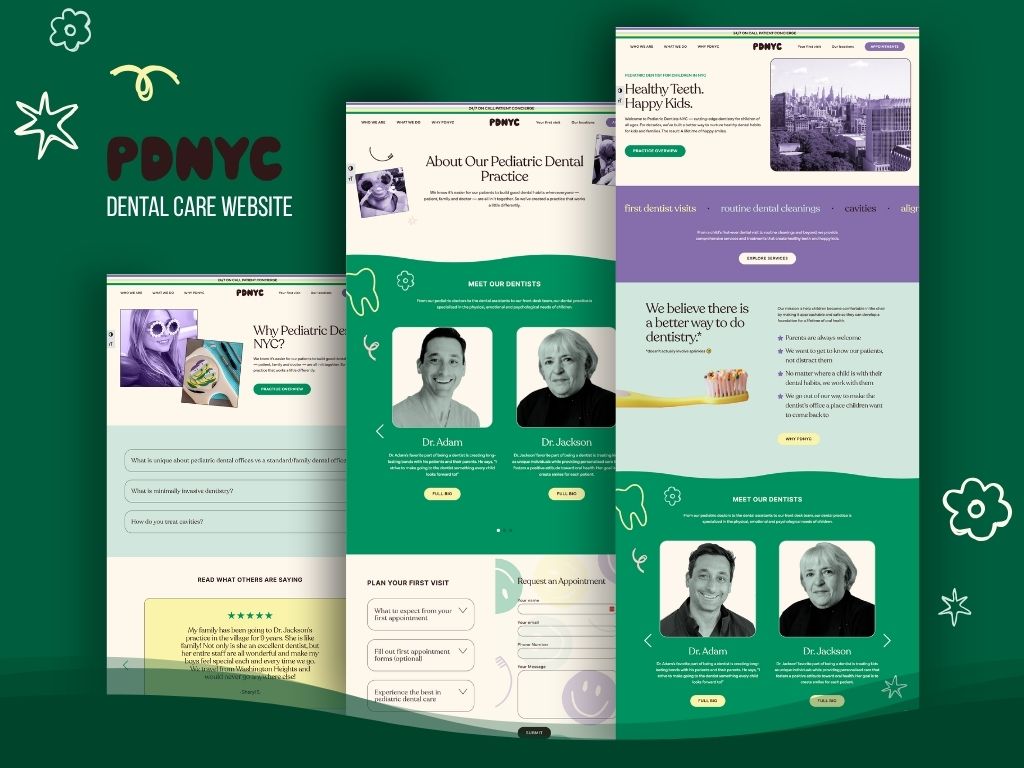 Dental Care website (3)
