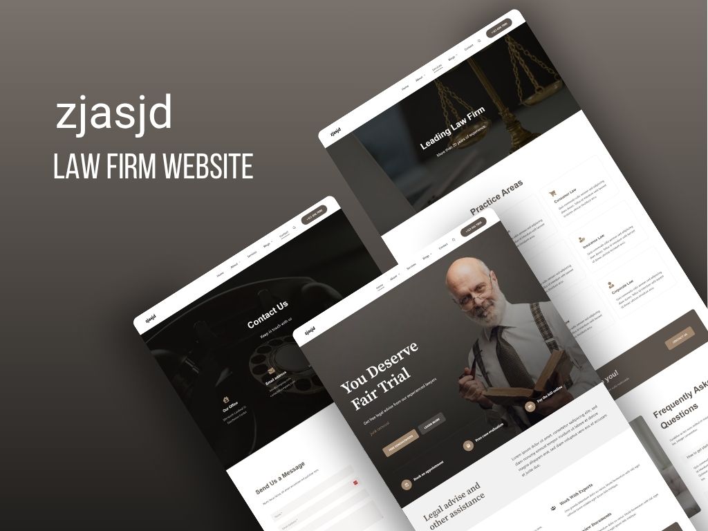 Law Firm Website (Done)