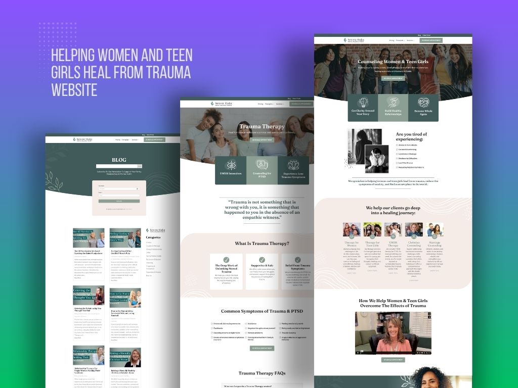 helping women and teen girls heal from trauma website